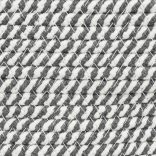 fehér-fekete pamut tárolókosár fedéllel Ø40 x 35 cm