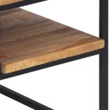 tömör újrahasznosított tíkfa TV-szekrény 110 x 30 x 39 cm