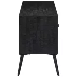 tömör újrahasznosított tíkfa TV-szekrény 112 x 31 x 45 cm