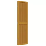 3 paneles barna tömör császárfa térelválasztó