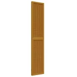 3 paneles barna tömör császárfa térelválasztó