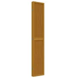 6 paneles barna tömör császárfa térelválasztó