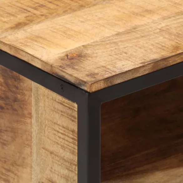 tömör mangófa éjjeliszekrény 40 x 35 x 50 cm