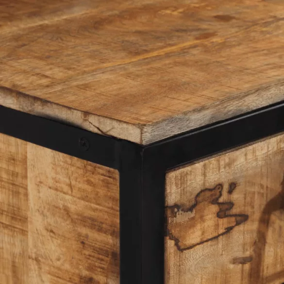 tömör mangófa éjjeliszekrény 40 x 35 x 40 cm