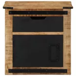 tömör mangófa éjjeliszekrény 45 x 40 x 45 cm