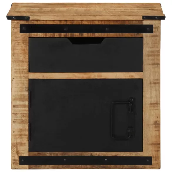 tömör mangófa éjjeliszekrény 45 x 40 x 45 cm