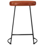 2 db sötétbarna bárszék 41x29x62 cm