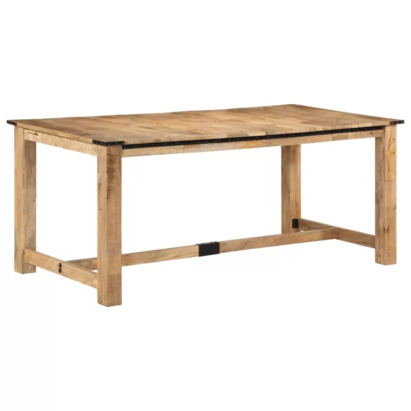 tömör mangófa étkezőasztal 180x90x75 cm