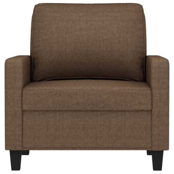 barna szövet kanapéfotel 60 cm