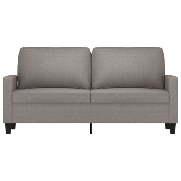 kétszemélyes tópszínű szövet kanapé 140 cm