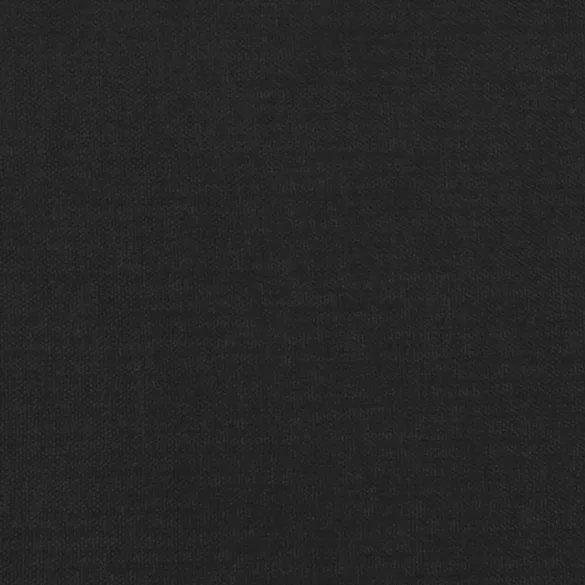 3 személyes fekete szövetkanapé 180 cm