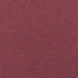 kétszemélyes bordó szövet kanapé 120 cm