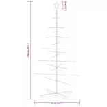 fekete fém karácsonyfa alap dekorációhoz 150 cm