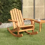 tömör akácfa Adirondack hintaszék