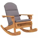 tömör akácfa Adirondack hintaszék párnával