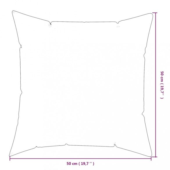 4 db többszínű szövet díszpárna 50 x 50 cm