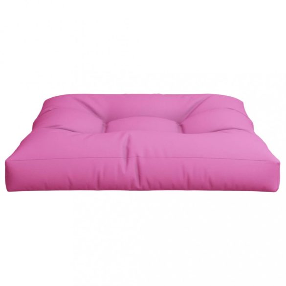 rózsaszín szövet raklappárna 70x70x12 cm