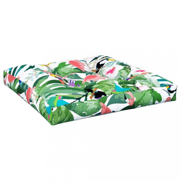 többszínű szövet raklappárna 80x80x12 cm