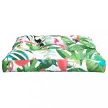 többszínű szövet raklappárna 80x80x12 cm