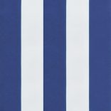 kék és fehér csíkos szövet raklappárna 120 x 80 x 12 cm