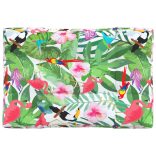 többszínű szövet raklappárna 120 x 80 x 12 cm