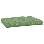 levélmintás szövet raklappárna 120x80x12 cm