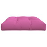 rózsaszín szövet raklappárna 120 x 80 x 12 cm