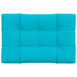 türkiz szövet raklappárna 120 x 80 x 12 cm