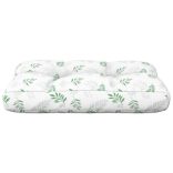 levélmintás szövet raklappárna 50 x 40 x 12 cm