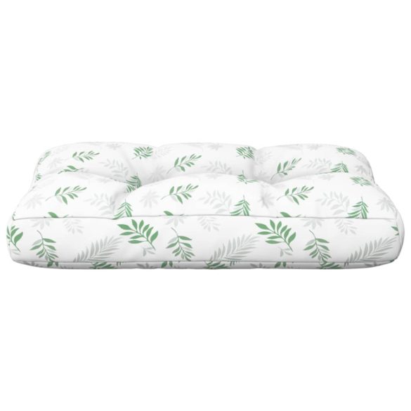 levélmintás szövet raklappárna 50 x 40 x 12 cm