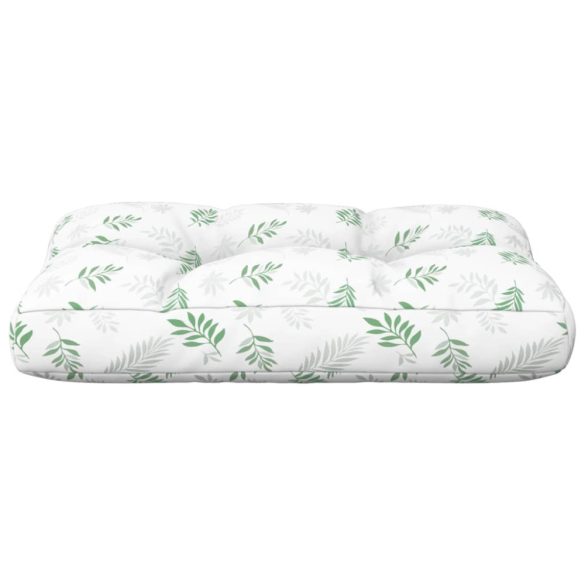 levélmintás szövet raklappárna 60x40x12 cm