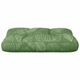 levélmintás szövet raklappárna 60x40x12 cm