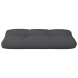 fekete szövet raklappárna 70 x 40 x 12 cm