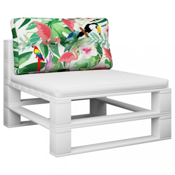 többszínű szövet raklappárna 80x40x12 cm