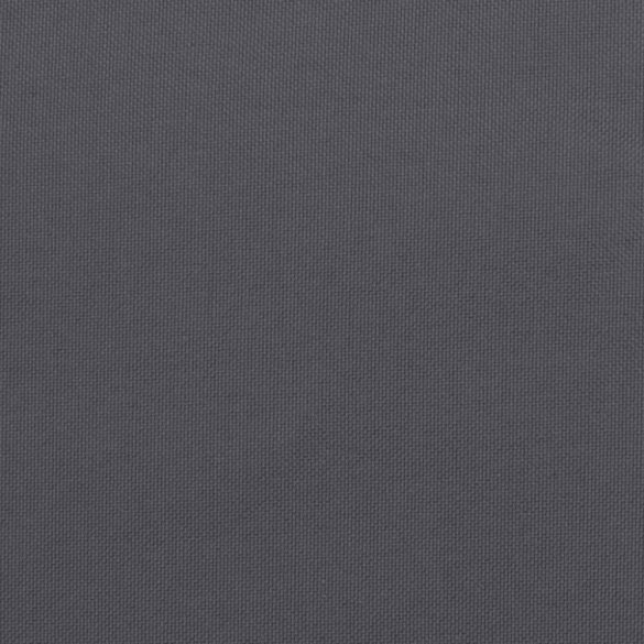 antracitszürke szövet raklappárna 120 x 40 x 12 cm