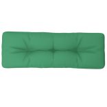 zöld szövet raklappárna 120 x 40 x 12 cm