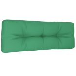 zöld szövet raklappárna 120 x 40 x 12 cm