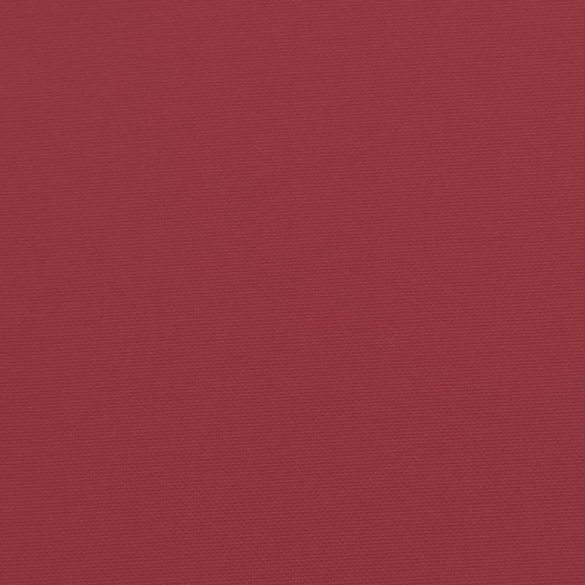 bordó szövet raklappárna 120 x 40 x 12 cm