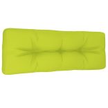 élénkzöld szövet raklappárna 120 x 40 x 12 cm