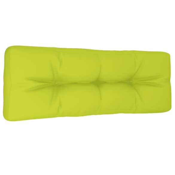 élénkzöld szövet raklappárna 120 x 40 x 12 cm