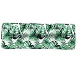 levélmintás szövet raklappárna 120 x 40 x 12 cm