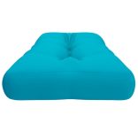 türkiz szövet raklappárna 120x40x12 cm