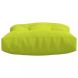 2 db élénkzöld szövet raklappárna