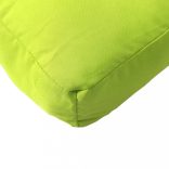 2 db élénkzöld szövet raklappárna