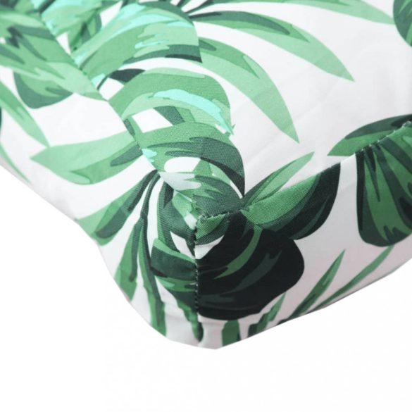 2 db levélmintás szövet raklappárna