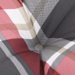 2 db piros kockás szövet raklappárna