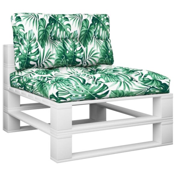 2 db levélmintás szövet raklappárna