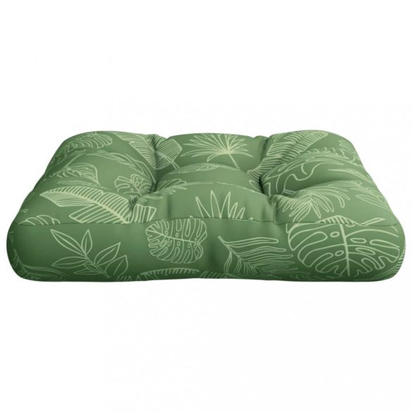 levélmintás oxford szövet raklappárna 58x58x10 cm