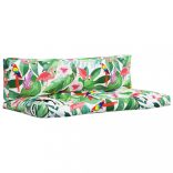 2 db többszínű oxford szövet raklapkanapé párna