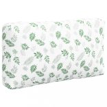 3 db levélmintás oxford szövet raklappárna